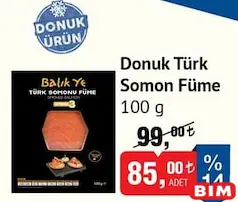 DONUK TÜRK SOMON FÜME 100 G